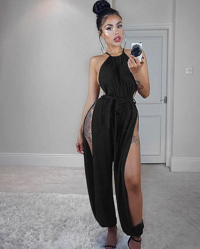Jumpsuit for Womens Casual Rompers 2021 Y2K Playsuit Activity Streetwear Overalls Backless Nightclub Sexy Combinaison Femme
Jumpsuit for Womens Casual Rompers 2021 Y2K Playsuit Activity Streetwear Overalls Backless Nightclub Sexy Combinaison Femme