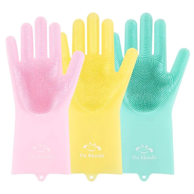 1pcs Magic Silicone Dish Washing Scrubber Cleaning Gloves Rubber Gloves Heat Resistant Household Kitchen Silicone Gloves
1pcs Magic Silicone Dish Washing Scrubber Cleaning Gloves Rubber Gloves Heat Resistant Household Kitchen Silicone Gloves