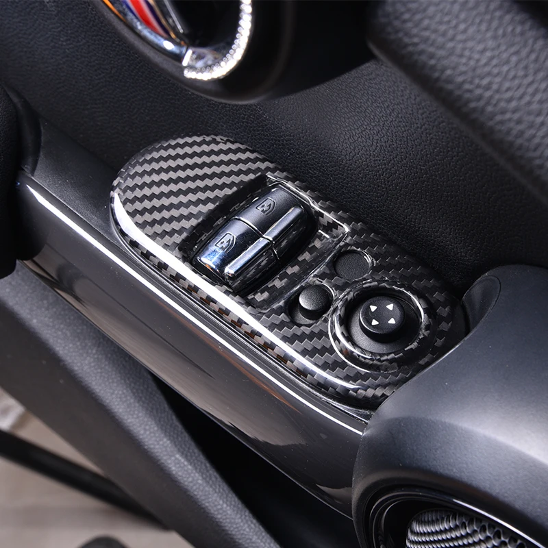 Car Window Control Panel Cover Carbon fiber Decoration Sticker For BMW MINI Cooper S F54 F55 F56 F57 F60 Car Styling Accessories
Car Window Control Panel Cover Carbon fiber Decoration Sticker For BMW MINI Cooper S F54 F55 F56 F57 F60 Car Styling Accessories