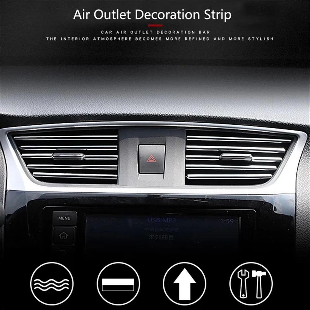 Access Assortment Best Selling Brand New Car Strip Cover Interior Outlet Decoration Personality Truck 1 Piece 10Pcs
Access Assortment Best Selling Brand New Car Strip Cover Interior Outlet Decoration Personality Truck 1 Piece 10Pcs