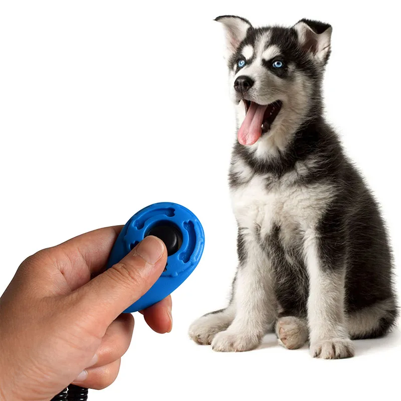 4 шт./компл. Забавный кликеры для дрессировки домашних животных собак нажатия