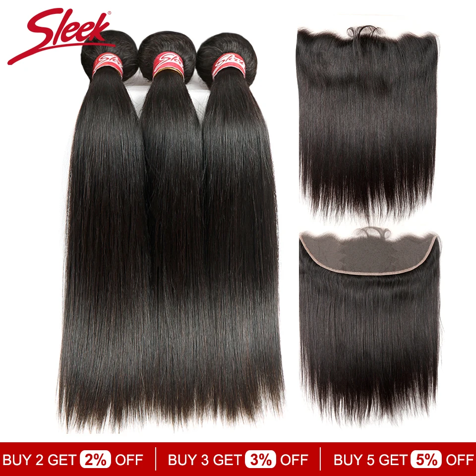 Sleek Brazilian Bundles With Frontal Straight Lace Frontal With Bundles 8-28 Non-Remy Human Hair Weave 3 Bundles With Closure
Sleek Brazilian Bundles With Frontal Straight Lace Frontal With Bundles 8-28 Non-Remy Human Hair Weave 3 Bundles With Closure