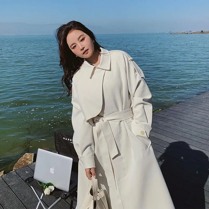 2021 Spring New Popular Windbreaker Women's Mid-Length British Style Temperament Jacket Single Breasted Coat Female Autumn zh920
2021 Spring New Popular Windbreaker Women's Mid-Length British Style Temperament Jacket Single Breasted Coat Female Autumn zh920