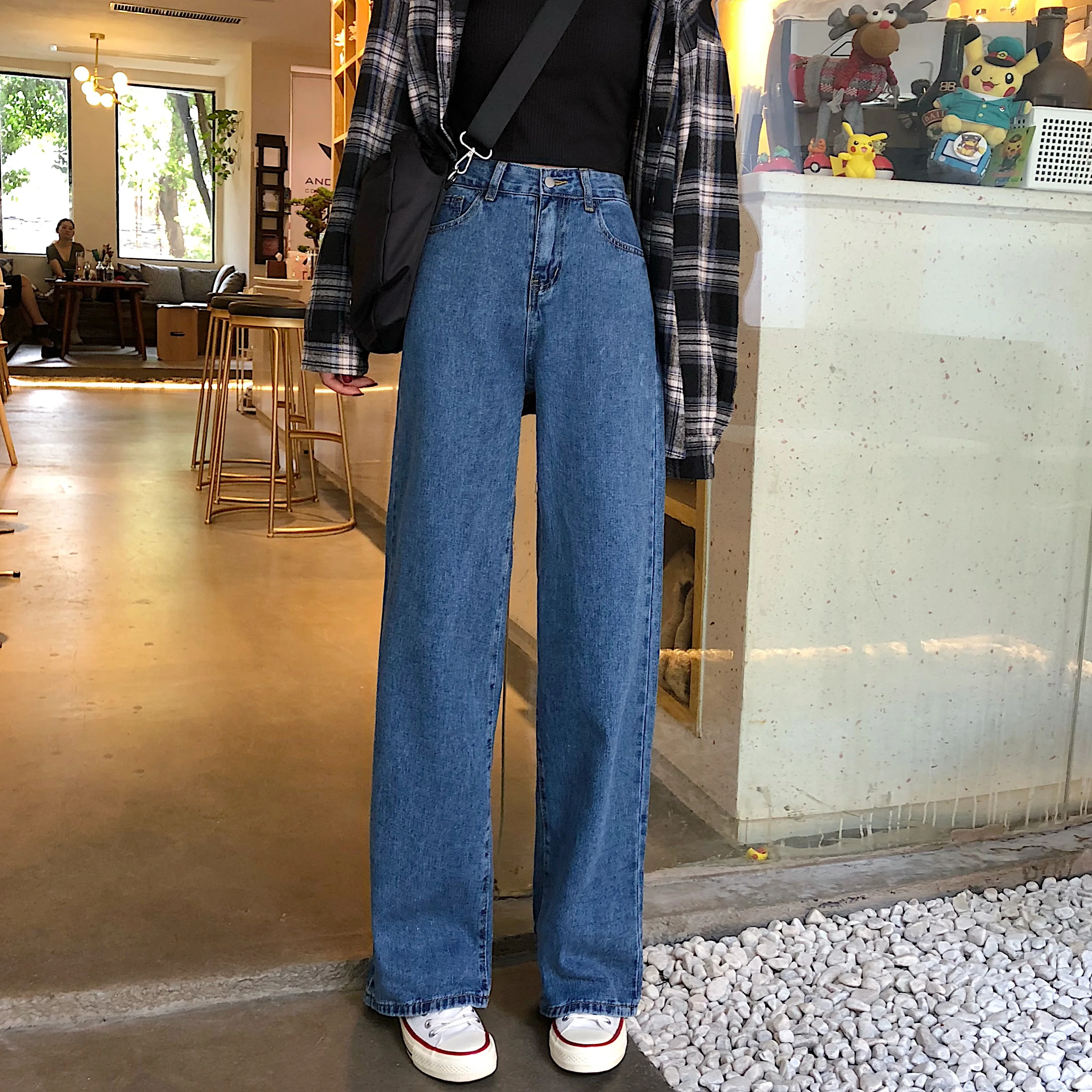 High Waist Jeans For Women Vintage Long Denim Pants Female Vintage Casual Loose Full Length Wide Leg Pants Trousers
High Waist Jeans For Women Vintage Long Denim Pants Female Vintage Casual Loose Full Length Wide Leg Pants Trousers