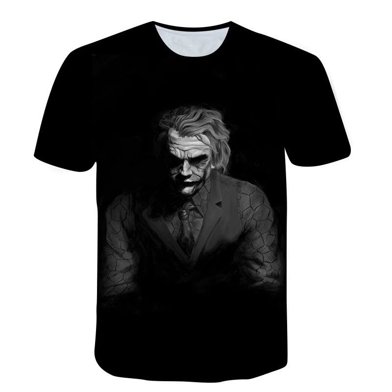 Spring Summer New Men Oversized T-shirt Joker 3D Printed Short Sleeve Men's Tee Shirts Fashion Casual Clothing Daily Sweatshirt
Spring Summer New Men Oversized T-shirt Joker 3D Printed Short Sleeve Men's Tee Shirts Fashion Casual Clothing Daily Sweatshirt