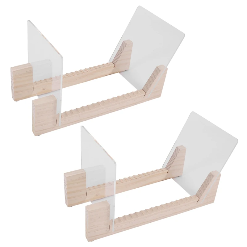2X Vinyl Record Storage Holder,Acrylic Ends,Display Your Singles and LPs in This Modern Portable Rack Unit
2X Vinyl Record Storage Holder,Acrylic Ends,Display Your Singles and LPs in This Modern Portable Rack Unit