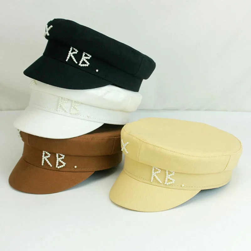 Fashion Military Hats For Women Octagonal Hat Ladies Beret Caps Retro British Flat Top Cap Travel Cadet Letter Sailor Hat
Fashion Military Hats For Women Octagonal Hat Ladies Beret Caps Retro British Flat Top Cap Travel Cadet Letter Sailor Hat
