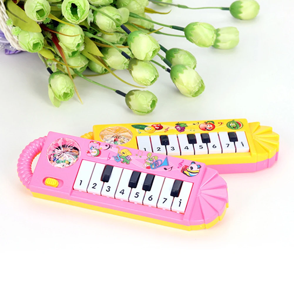 Electronic Piano Toy Mini Kids 8-Key Electronic Keyboard Piano Musical Toys Toddler Early Educational Game Random Color
Electronic Piano Toy Mini Kids 8-Key Electronic Keyboard Piano Musical Toys Toddler Early Educational Game Random Color