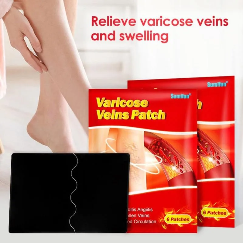 6pc Intravenous Plaster Patch Varicose Pulse Veins Cure Patches Treatment Leg Spider Vasculitis Natural Herb Sticker Pain Relief
6pc Intravenous Plaster Patch Varicose Pulse Veins Cure Patches Treatment Leg Spider Vasculitis Natural Herb Sticker Pain Relief