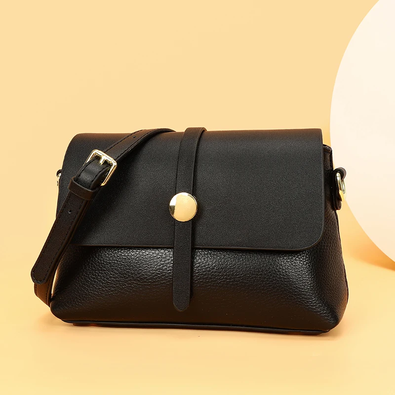 High Quality Women Soft Cowhide Shoulder Bag 100% Genuine Leather Ladies Handbags Women's Bags New Fashion Luxury Messenger bag
High Quality Women Soft Cowhide Shoulder Bag 100% Genuine Leather Ladies Handbags Women's Bags New Fashion Luxury Messenger bag