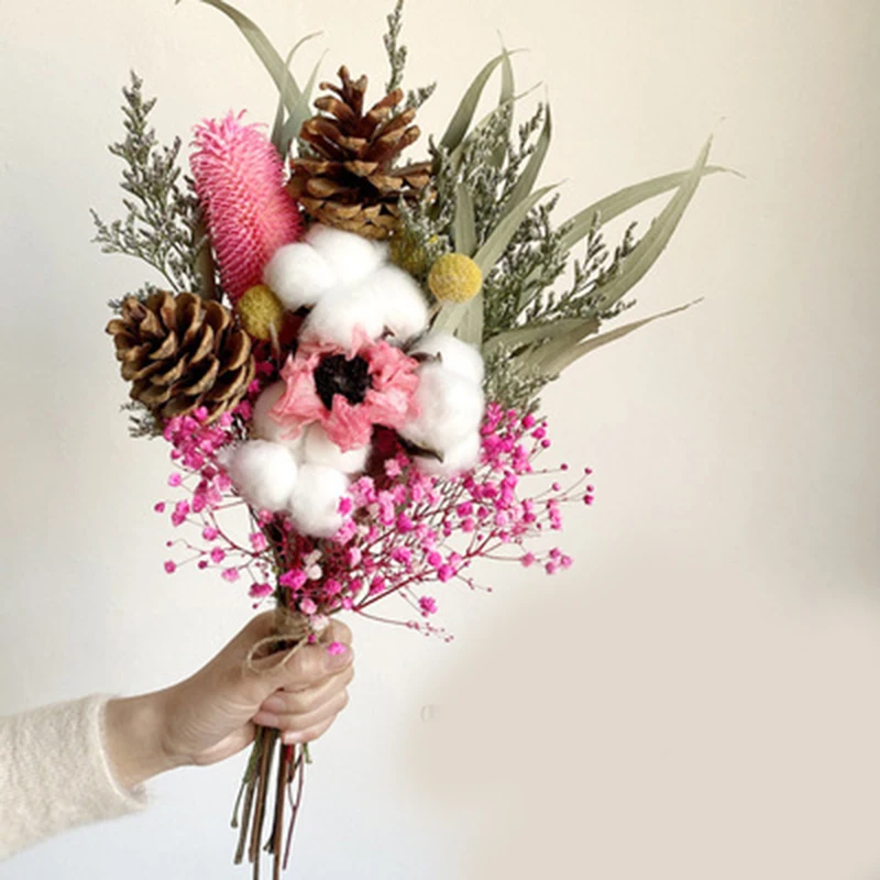 Dried Flower Bouquet Ornaments Diy Hand-dried Flowers Furnishings Decoration For Home Living Room Garden Artificial Decorations
Dried Flower Bouquet Ornaments Diy Hand-dried Flowers Furnishings Decoration For Home Living Room Garden Artificial Decorations