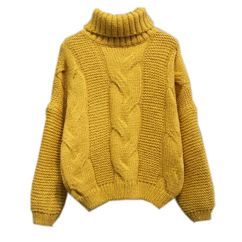 Womens Yellow Tops 2020 Turtleneck Sweater Women Autumn Winter Casual Short Sweater Knitted Pullovers Sweater Female Pull Femme
Womens Yellow Tops 2020 Turtleneck Sweater Women Autumn Winter Casual Short Sweater Knitted Pullovers Sweater Female Pull Femme