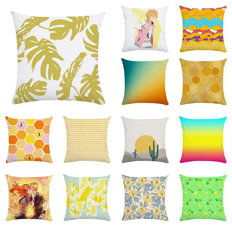 1pcs Home Yellow Pillow Case Cover Sofa Car Waist Geometric Throw Cover Home Decor 45*45cm Cushion Cover Decorative Hot TP36
1pcs Home Yellow Pillow Case Cover Sofa Car Waist Geometric Throw Cover Home Decor 45*45cm Cushion Cover Decorative Hot TP36