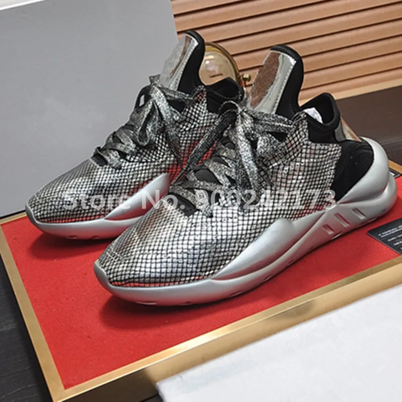 Genuine Leather Designer Sneakers Mens Top Quality Brand Casual Shoes Thick Bottom Sneakers Men Luxury Snakeskin Shoes With Box
Genuine Leather Designer Sneakers Mens Top Quality Brand Casual Shoes Thick Bottom Sneakers Men Luxury Snakeskin Shoes With Box