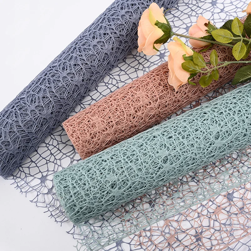 2Sheet 50*66cm Jacquard Wild Goose Net Flower Wrapped Yarn DIY Craft Party Valentine's Day Rose Bouquet Gift Wrapping Mesh Gauze
2Sheet 50*66cm Jacquard Wild Goose Net Flower Wrapped Yarn DIY Craft Party Valentine's Day Rose Bouquet Gift Wrapping Mesh Gauze