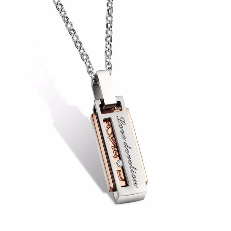 New Geometric Rectangular Pendant Couple Necklace Austrian Rhinestone Inlaid Pendant Sliding Metal Necklace Accessories Jewelry
New Geometric Rectangular Pendant Couple Necklace Austrian Rhinestone Inlaid Pendant Sliding Metal Necklace Accessories Jewelry