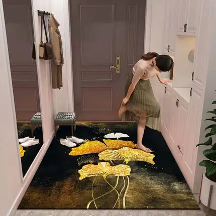 Golden Ginkgo Leaf Pattern Door Mat Entrance Doormat Bathroom Carpet and Rugs Hallway Rugs Welcome Big Mat Free Shipping
Golden Ginkgo Leaf Pattern Door Mat Entrance Doormat Bathroom Carpet and Rugs Hallway Rugs Welcome Big Mat Free Shipping
