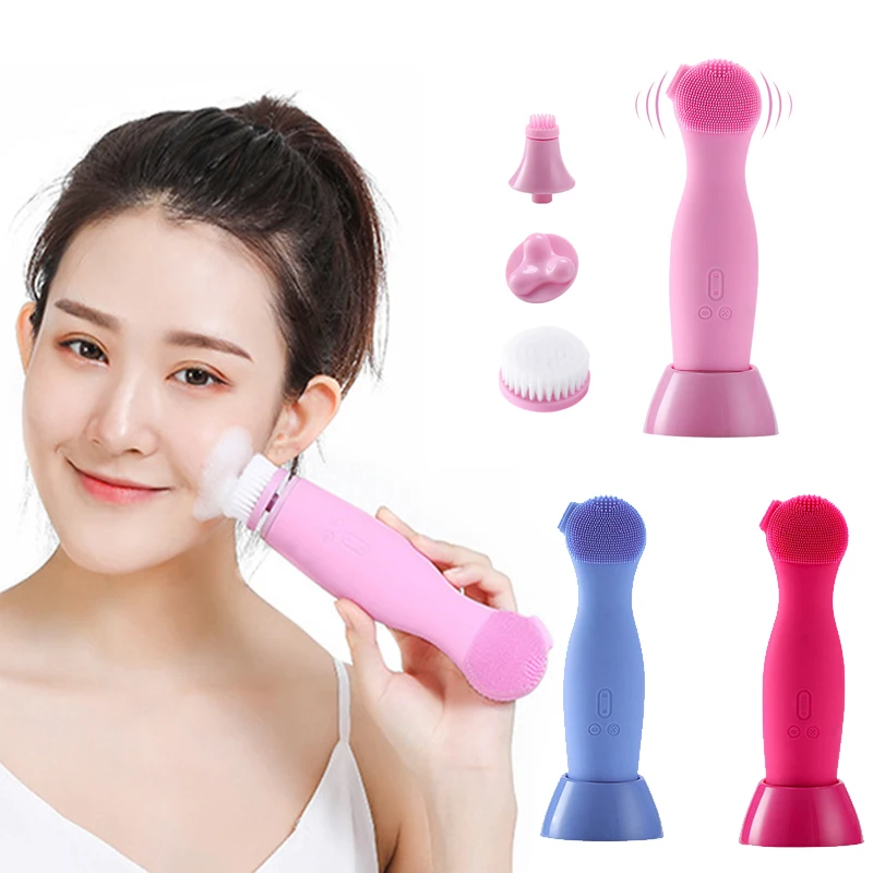USB Silicone Face Cleansing Brush Electric Face Cleanser Electric Facial Cleanser Cleansing Skin Deep Washing Massage Brush
USB Silicone Face Cleansing Brush Electric Face Cleanser Electric Facial Cleanser Cleansing Skin Deep Washing Massage Brush