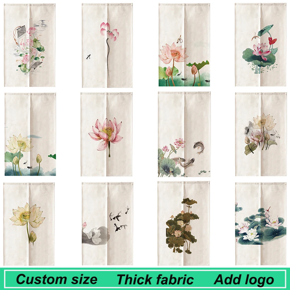 Japanese Door Curtain For Kitchen Bedroom Restaurant ink Painting Flowers Curtain Entrance Decoration Custom Noren Door Curtains
Japanese Door Curtain For Kitchen Bedroom Restaurant ink Painting Flowers Curtain Entrance Decoration Custom Noren Door Curtains
