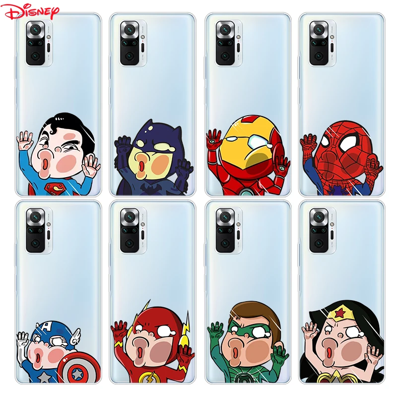 Silicone Cover Marvel Cartoon Heros For Xiaomi Redmi Note 10 10S 9 9S Pro Max 9T 8T 8 7 6 5 Pro 5A 4 4X Phone Case
Silicone Cover Marvel Cartoon Heros For Xiaomi Redmi Note 10 10S 9 9S Pro Max 9T 8T 8 7 6 5 Pro 5A 4 4X Phone Case