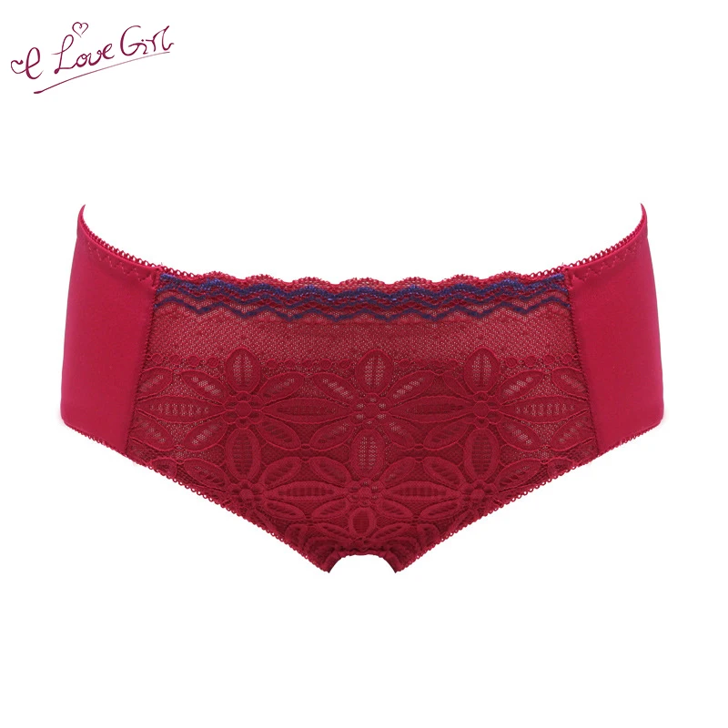 E lovegirl Contrast Color Mid-rise Hip Briefs Lace-edged Women's Underwear Sexy Temptation A Piece Of Seamless Underwear
E lovegirl Contrast Color Mid-rise Hip Briefs Lace-edged Women's Underwear Sexy Temptation A Piece Of Seamless Underwear