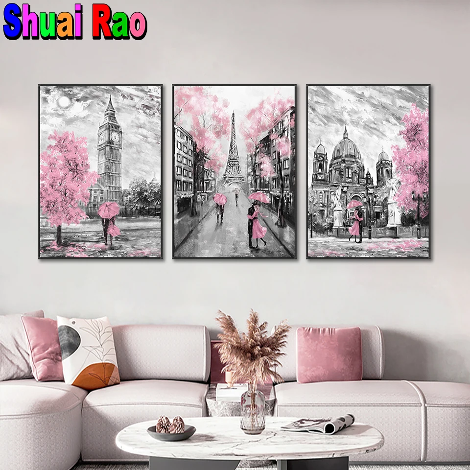 Pink Trees Tower Lovers Pink Umbrella Street diamond painting full Square embroidery rhinestone of Picture Valentine's Day Gift,
Pink Trees Tower Lovers Pink Umbrella Street diamond painting full Square embroidery rhinestone of Picture Valentine's Day Gift,