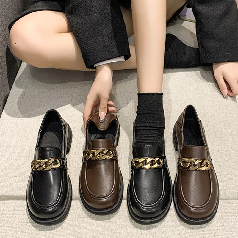 Women's Shoes Platform Casual Female Sneakers Autumn British Style Slip-on Oxfords Round Toe Loafers With Fur Flats Clogs Fall P
Women's Shoes Platform Casual Female Sneakers Autumn British Style Slip-on Oxfords Round Toe Loafers With Fur Flats Clogs Fall P