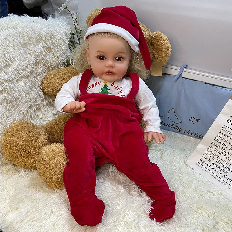 24inch Reborn Doll Baby Cloth Body Rebirth Doll High-Simulation High-Quality Lifelike Real Emotions Soft Hug Body Soothe
24inch Reborn Doll Baby Cloth Body Rebirth Doll High-Simulation High-Quality Lifelike Real Emotions Soft Hug Body Soothe