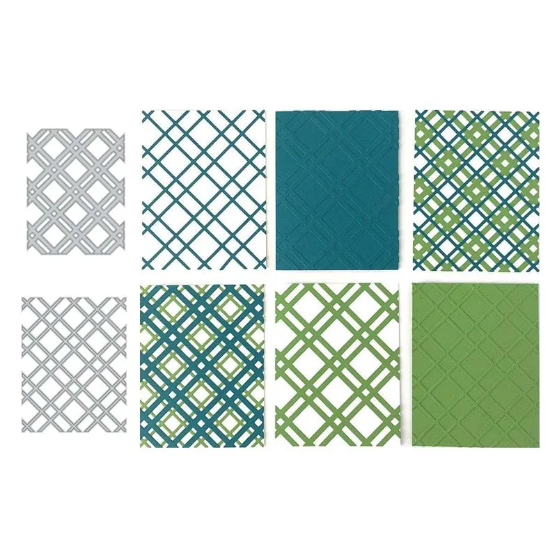 Stripes Grid Background New Design Metal Cutting Dies Craft Stencil Diy Scrapbooking Handmade Card Make Shape Album Decor Model
Stripes Grid Background New Design Metal Cutting Dies Craft Stencil Diy Scrapbooking Handmade Card Make Shape Album Decor Model