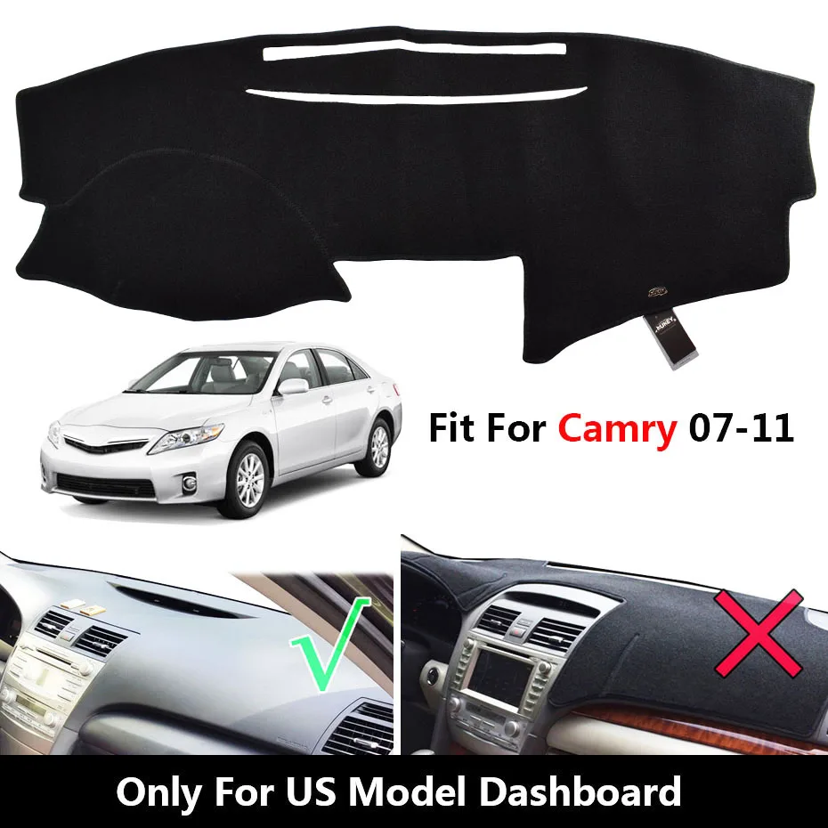 Xukey для американской модели Toyota Camry 2007 - 2011 коврик приборной панели 2008 2009 2010 |