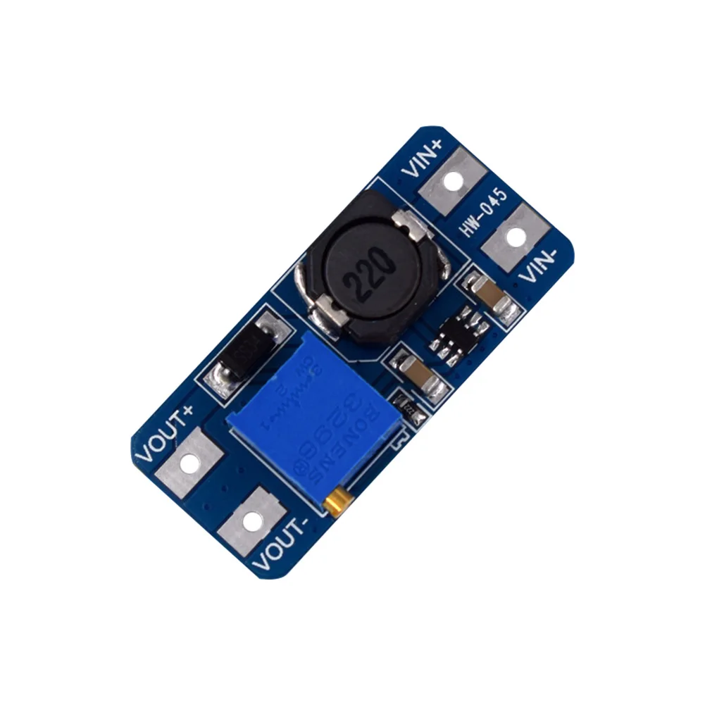 HW-045 2V-24V 2A Повышающий Модуль 2A DC, повышающая плата, аксессуары для демо-платы модуля блока питания
HW-045 2V-24V 2A Повышающий Модуль 2A DC, повышающая плата, аксессуары для демо-платы модуля блока питания