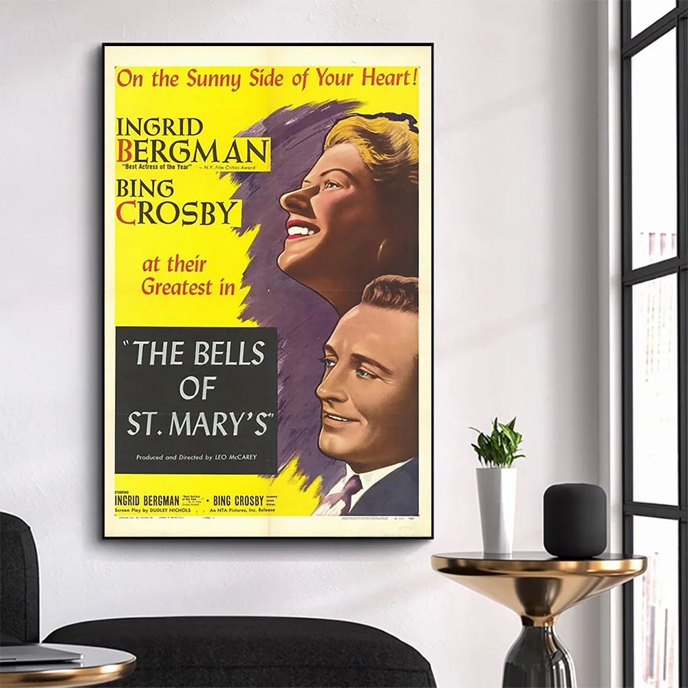 WM3297 The Bells of St. Mary's Classic Movie HD Silk Fabric Poster Art Decor Indoor Painting Gift
WM3297 The Bells of St. Mary's Classic Movie HD Silk Fabric Poster Art Decor Indoor Painting Gift