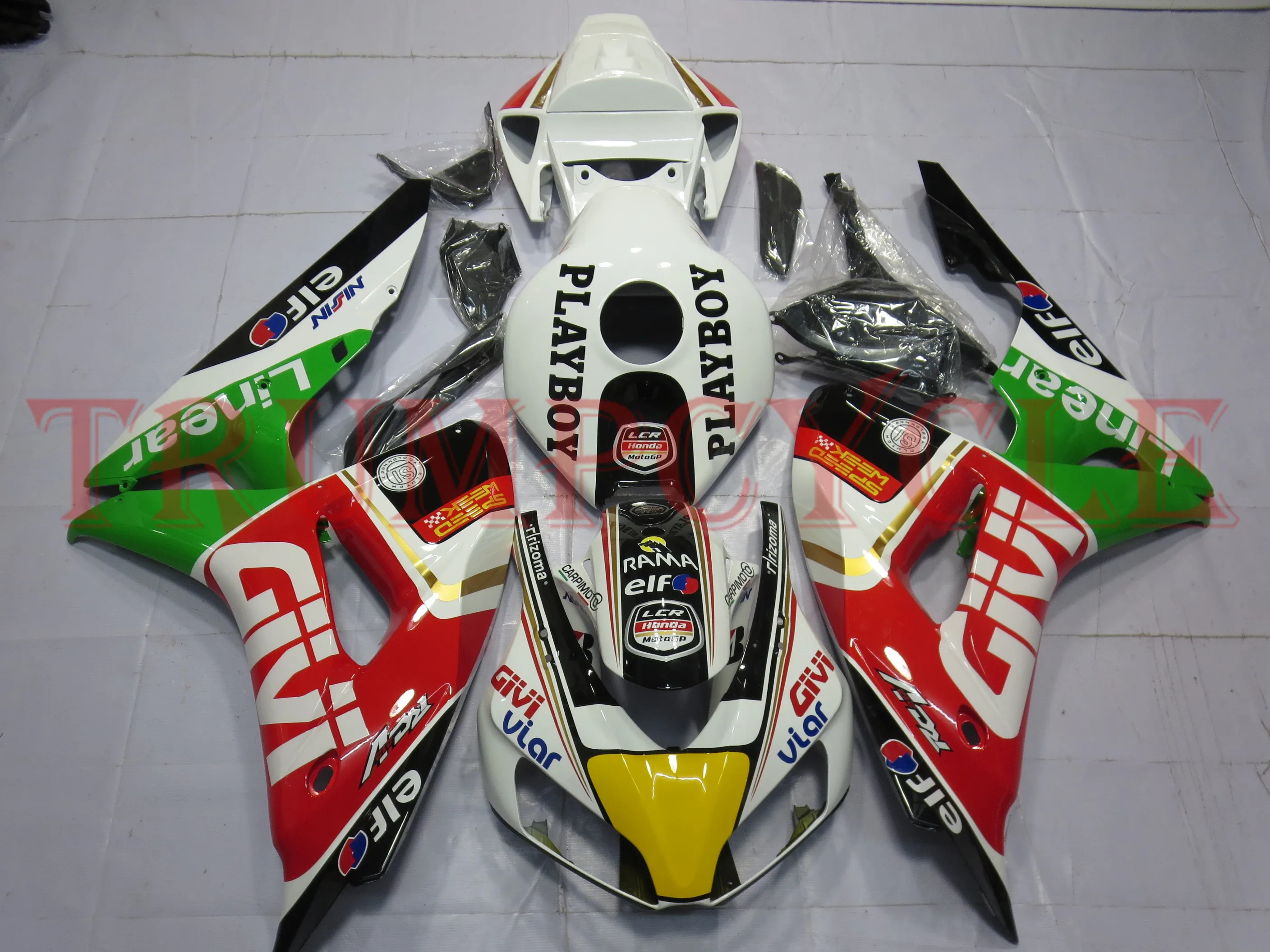 Вторичный набор обтекателей для кузова мотоцикла, литьевая форма для Honda CBR 1000 RR 2006-2007 CBR1000 06 07 Playboy
Вторичный набор обтекателей для кузова мотоцикла, литьевая форма для Honda CBR 1000 RR 2006-2007 CBR1000 06 07 Playboy