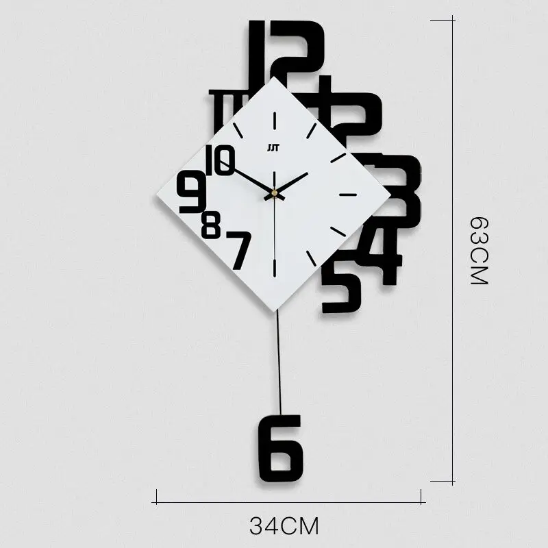 Fashion Living Room Clock Creative Swing Clock Fashion Simple Restaurant Swing Clock Bedroom Mute Art Watch kitchen clock 50wc54
Fashion Living Room Clock Creative Swing Clock Fashion Simple Restaurant Swing Clock Bedroom Mute Art Watch kitchen clock 50wc54