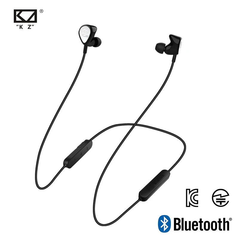 Наушники KZ BTE 1DD + 1BA APTX спортивные Bluetooth наушники/беспроводная гарнитура HIFI