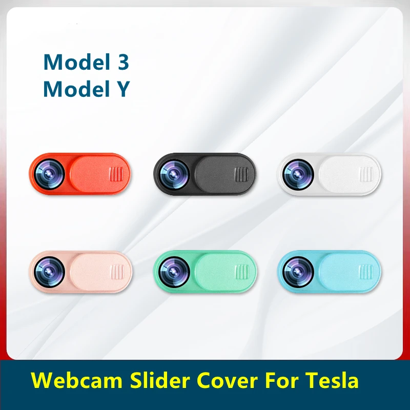 Camera Slider Cover for Tesla Model 3 / Y Interior Cabin Camera Laptop PC Front-Facing Webcam Sticker Blocker Protect Privacy
Camera Slider Cover for Tesla Model 3 / Y Interior Cabin Camera Laptop PC Front-Facing Webcam Sticker Blocker Protect Privacy