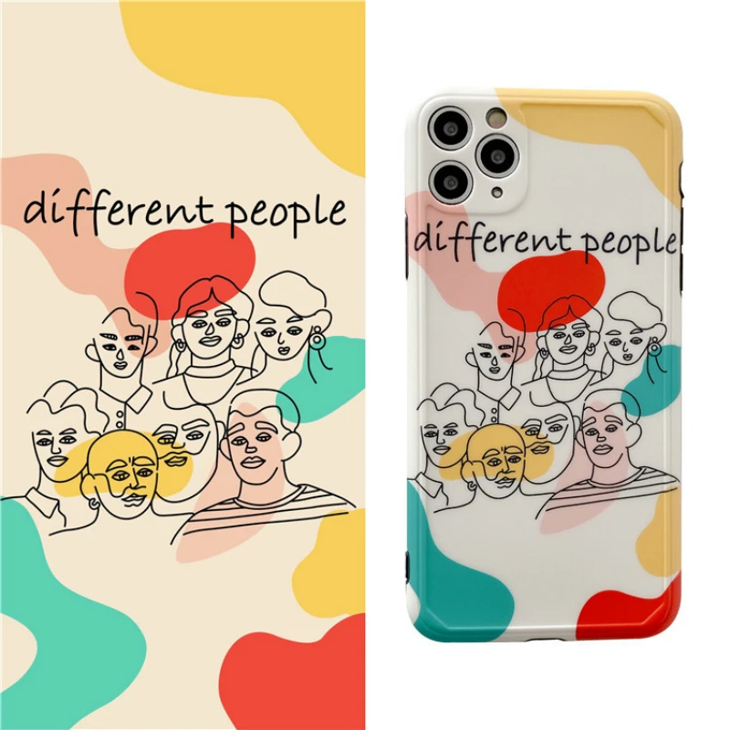 Korea Retro line art people Abstract Art Phone Case For iPhone 11 Pro Max case Cute cover For iPhone XS XR X 7 8 Plus 7Plus Case
Korea Retro line art people Abstract Art Phone Case For iPhone 11 Pro Max case Cute cover For iPhone XS XR X 7 8 Plus 7Plus Case