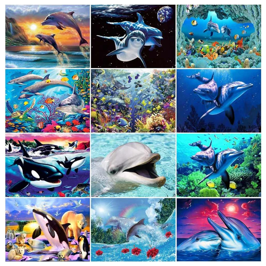 Алмазная живопись FATCAT 5D "сделай сам", дельфин, Акула, квадратная Круглая Мозаика, алмазная вышивка, распродажа, украшение для дома AE2358
Алмазная живопись FATCAT 5D "сделай сам", дельфин, Акула, квадратная Круглая Мозаика, алмазная вышивка, распродажа, украшение для дома AE2358