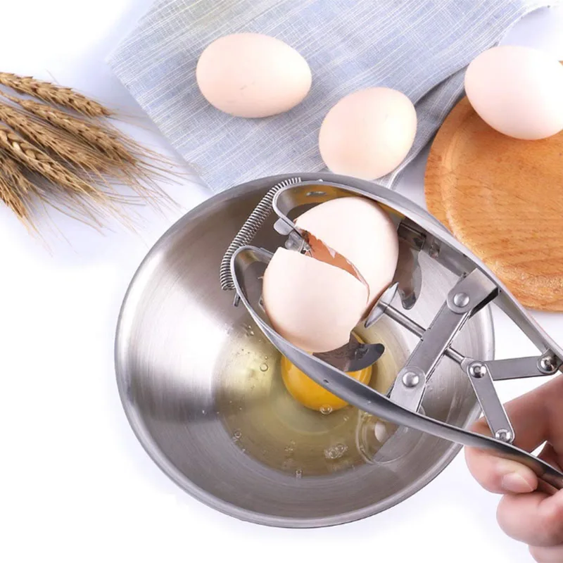 2 Pcs Egg Cracker Egg Shell Opener,Egg Cutter Egg Opener Egg Topper Cracker Separator Stainless Steel Eggshell Cutter Egg Separa
2 Pcs Egg Cracker Egg Shell Opener,Egg Cutter Egg Opener Egg Topper Cracker Separator Stainless Steel Eggshell Cutter Egg Separa