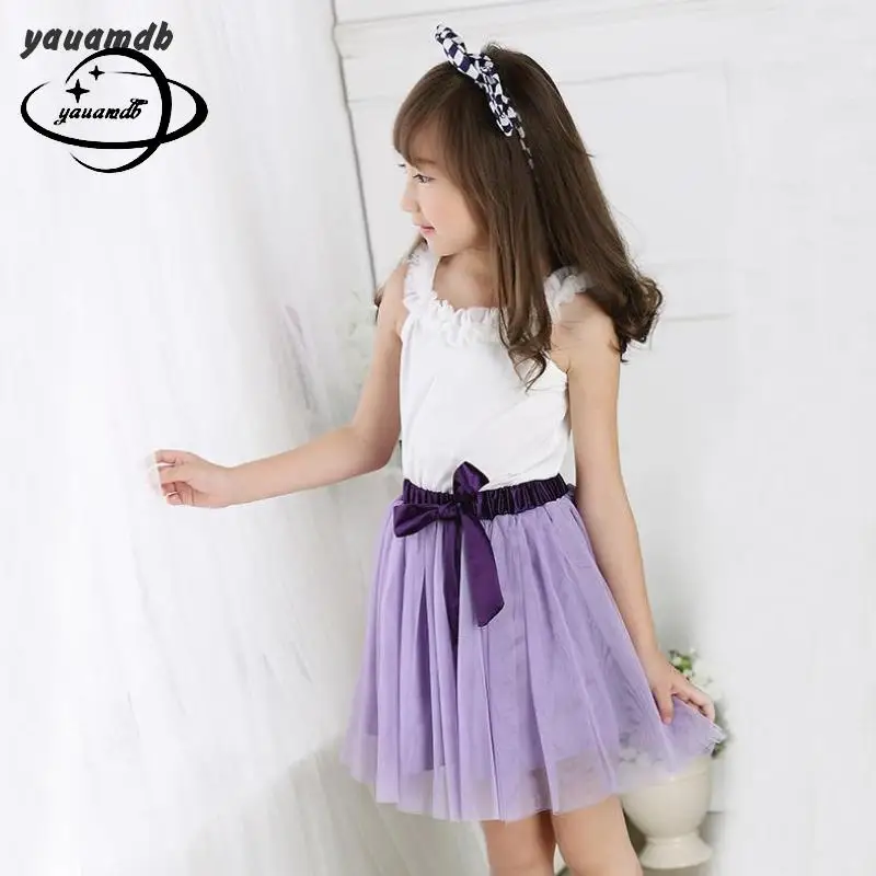 Gauze Bow Girl Skirt Summer 3-13y Cotton Kid Knee Length Solid A-Line Princess Casual Children's Brand Clothes 45
Gauze Bow Girl Skirt Summer 3-13y Cotton Kid Knee Length Solid A-Line Princess Casual Children's Brand Clothes 45