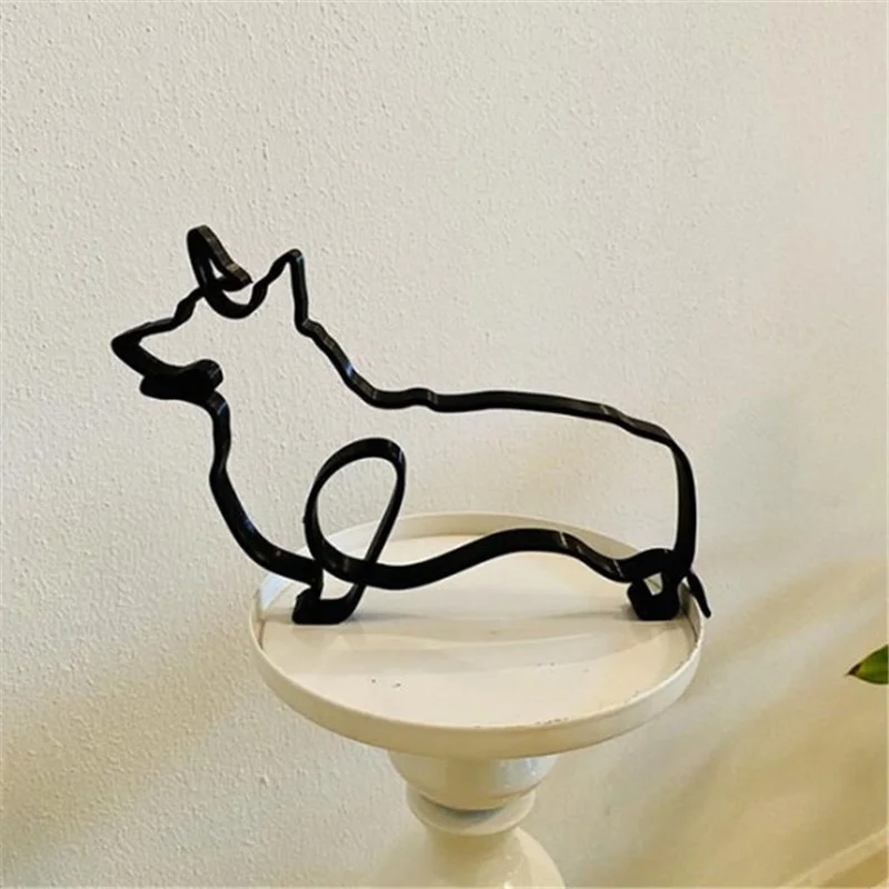 Creative Dog Art Sculpture Dog Abstract Art Sculpture Suitable for Home Party Office Desktop Decoration Animal Doll Decoration
Creative Dog Art Sculpture Dog Abstract Art Sculpture Suitable for Home Party Office Desktop Decoration Animal Doll Decoration