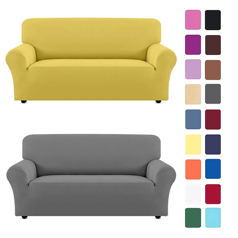 22 solid colors funda sofa elastica 1 2 3 4 seater Sofa chaise cover lounge 
22 solid colors funda sofa elastica 1 2 3 4 seater Sofa chaise cover lounge
