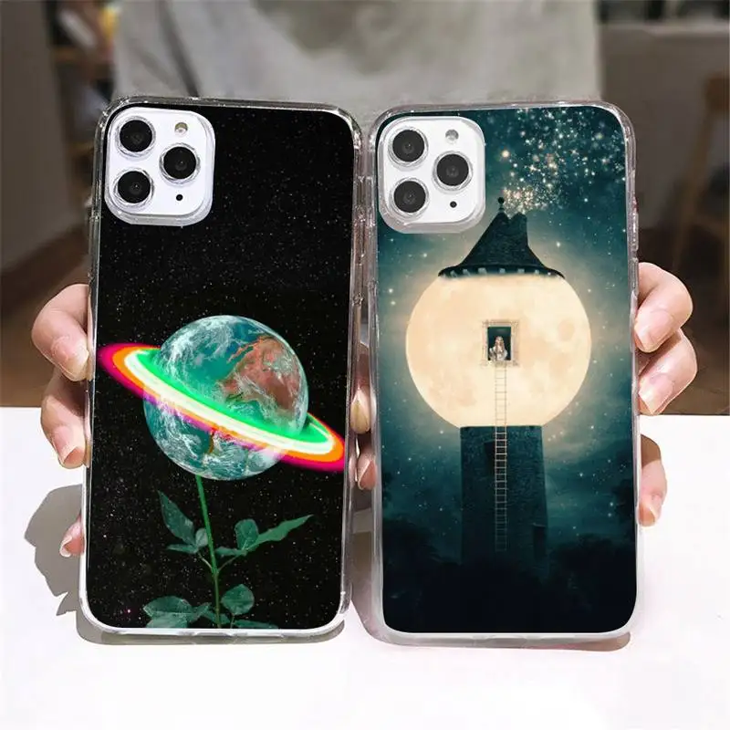 Planet Space Pink Moon couple Phone Case Transparent soft For iphone 5 5s 5c se 6 6s 7 8 11 12 13 plus mini x xs xr pro max 
Planet Space Pink Moon couple Phone Case Transparent soft For iphone 5 5s 5c se 6 6s 7 8 11 12 13 plus mini x xs xr pro max
