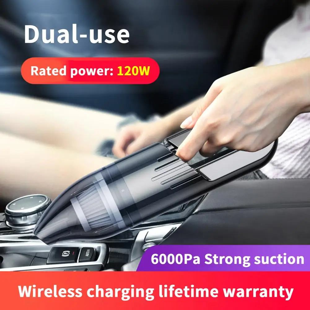 Handheld Cordless Vacuum Cleaner Portable Wet Dry Vacuum For Car Small Mini High-powercar And Household Car Electronics 2021
Handheld Cordless Vacuum Cleaner Portable Wet Dry Vacuum For Car Small Mini High-powercar And Household Car Electronics 2021