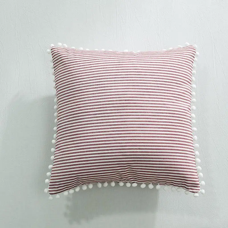 Striped Pillow Case Polyester and Cotton Soft Throw Pillow Cover Decorative Pillowcases Poszewki Na Poduszki Kussensloop 45x45CM
Striped Pillow Case Polyester and Cotton Soft Throw Pillow Cover Decorative Pillowcases Poszewki Na Poduszki Kussensloop 45x45CM