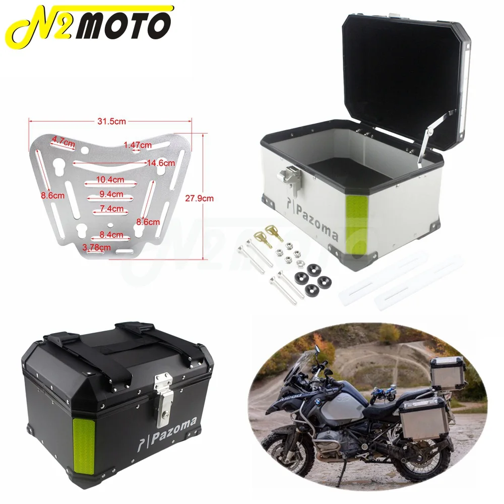 Универсальный ящик для инструментов на заднюю часть мотоцикла 45 л|rear box|top casetop box |