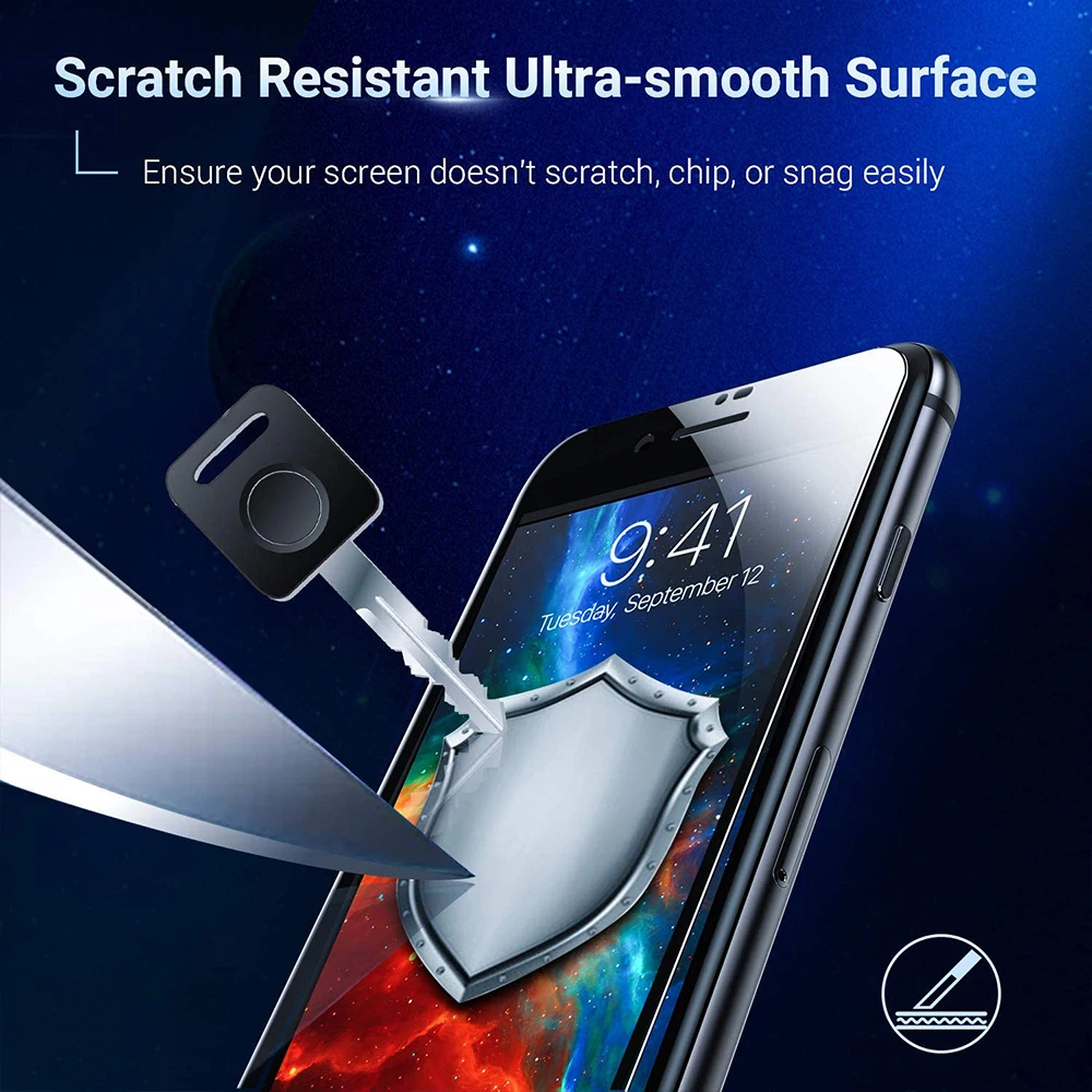 3шт./упак. HCAO для iphone SE 2020 закаленное стекло 8 Защита экрана 7 6s стекло|Защитные