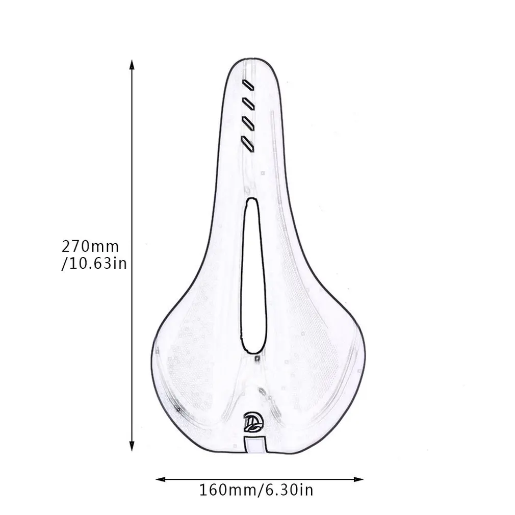 Bicycle seat mountain bike bicycle saddle riding cushion rebound hollow breathable | Спорт и развлечения