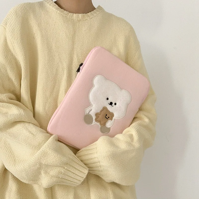 Case for iPad 11 inch Cartoon Bear Pattern Sleeve 9.7 10.5 inch Pouch ins Style Tablet Bag Storage Bag for iPad 11" Girl’s Case
Case for iPad 11 inch Cartoon Bear Pattern Sleeve 9.7 10.5 inch Pouch ins Style Tablet Bag Storage Bag for iPad 11" Girl’s Case