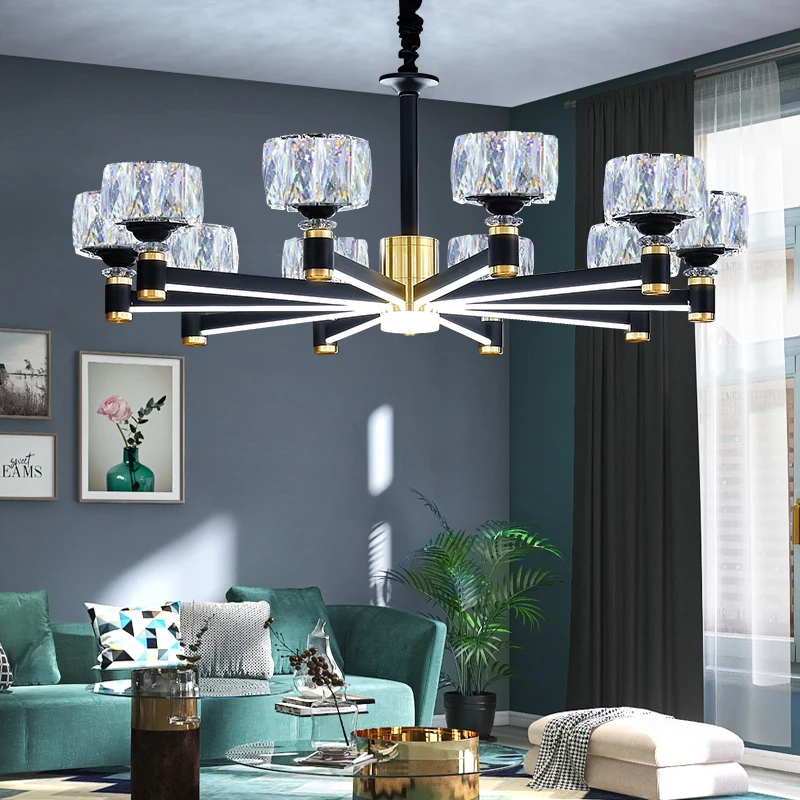 Living room chandelier modern minimalist light luxury Nordic atmosphere home bedroom dining room lamp European style lamps
Living room chandelier modern minimalist light luxury Nordic atmosphere home bedroom dining room lamp European style lamps